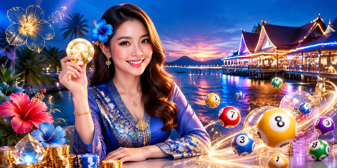 Pengguna Malaysia berpakaian tradisional menikmati permainan dalam talian di platform 71950