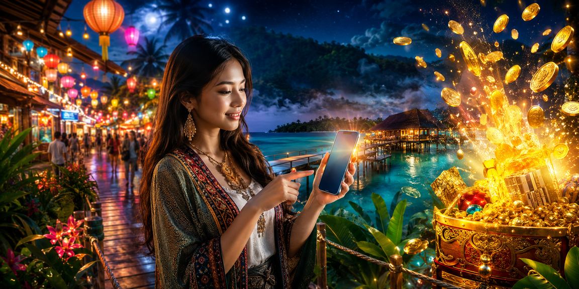 Pengguna Sabah menggunakan aplikasi kasino 71950 untuk bermain slot dan buat deposit